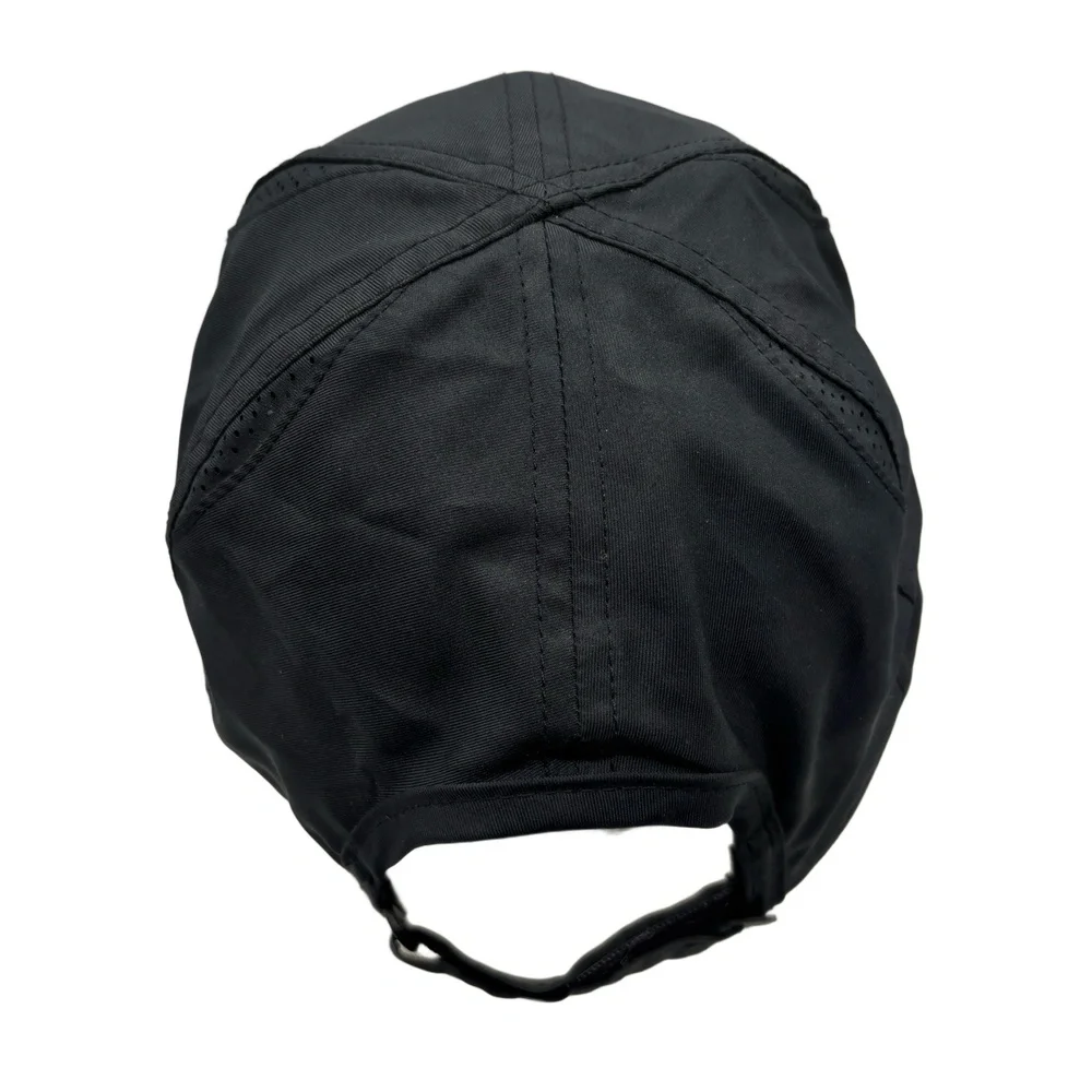 Nike Featherlight Dri-Fit Black Adjustable Hat Running Cap Lightweight Unisex - Picture 5 of 9